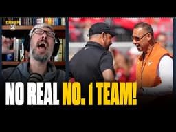 THERE IS NO TRUE NUMBER 1 TEAM IN COLLEGE FOOTBALL RIGHT NOW 👀