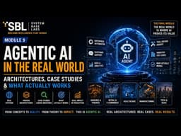 Agentic AI in the Real World | Architectures, Case Studies & What Actually Works
