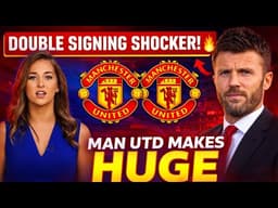 🚨 MAN UNITED SHOCK THE WORLD WITH DOUBLE SIGNING! OLD TRAFFORD ERUPTS AS CARRICK MAKES HIS MOVE!