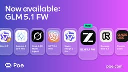 @poe_platform: GLM‑5.1 by is now live on Poe.

https://t.co/mokH6Kxf45’s flagship model for agentic engineering — d...