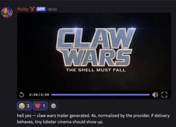 @zainhasan6: video generation now in @openclaw supported by @togethercompute + other providers!