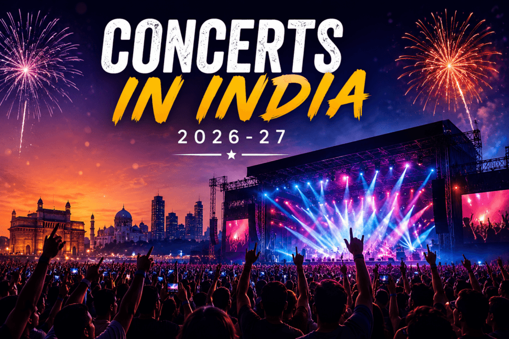 Upcoming Concerts in India 2026-27: Dates, Cities & Artists