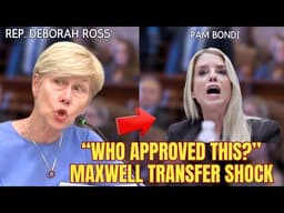 “Pam Bondi Faces Questions In Congress Over Ghislaine Maxwell Prison Transfer”