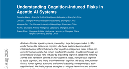 Understanding Cognition-Induced Risks in Agentic AI Systems