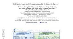 Self-Improvements in Modern Agentic Systems: A Survey