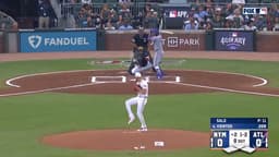 @MLB: Chris Sale records his 500th strikeout as a member of the Braves 👏

(MLB x @Abbvie) https://t.co/EpP...