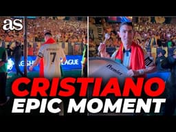 EMOTIONAL FOOTAGE: Cristiano Ronaldo's UNFORGETTABLE CELEBRATION after Al Nassr WIN the SAUDI LEAGUE