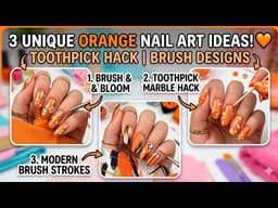 Three unique nail art ideas for beginners #trending #nailart #nails #diy #viralvideo #youtubevideo 