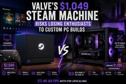 Valve's $1,049 Steam Machine Faces DIY PC Test