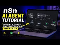n8n AI Agent Tutorial: Chatbot + Google Sheets Automation (2026)