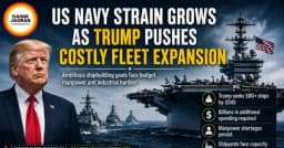 US Navy Strain Grows as Trump Pushes Costly Fleet Expansion