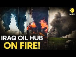 US-Iran War: Drone Strike Hits Iraq's Basra Oil Hub, Fire Rips Through Key Facility | WION Originals