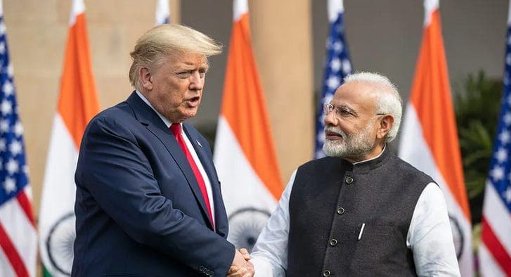 Trump Bundles AI Tech With Supply Chains and Price Floors to Woo India