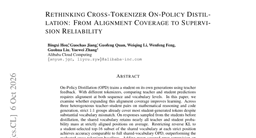Rethinking Cross-Tokenizer On-Policy Distillation: From Alignment Coverage to Supervision Reliability