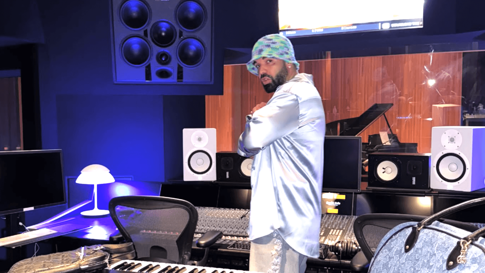 Drake’s “Iceman” Album Rollout Continues With His Raptors Courtside Seats Being “Iced Out” – Vibe 105