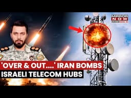 IRGC Bombs Israel Telecom Hubs In Missile Wave 88, Threatens To Target US Tech Firms If...