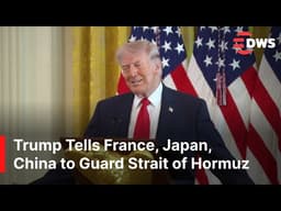 “Let Them All Do It” — Trump Calls on France, Japan, China to Protect Strait of Hormuz | AC1B