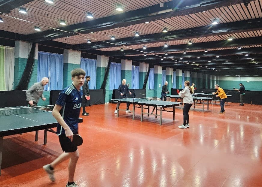 Club visit – Keighley Table Tennis Centre