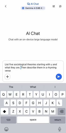@emollick: Gemma 4 E4B is impressive for an on-device LLM. GPT-4ish quality, and expect hallucinations.

Here i...