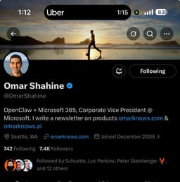 @lennysan reposted: wow. @Microsoft just appointed a CVP whose entire job is OpenClaw. https://t.co/...