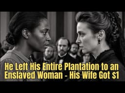 He Left His Entire Plantation to an Enslaved Woman – His Wife Got $1