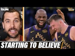 I'm starting to BELIEVE in Luka & LeBron’s Lakers as NBA title contenders