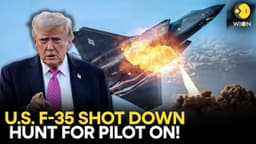 US-Iran War LIVE: US F-35 Jet Shot Down By Iran | Trump WARNS Massive Strike On Power Plant