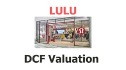 $LULU DCF valuation model (updated) - by Compounding Lab