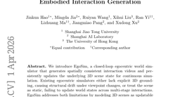 EgoSim: Egocentric World Simulator for Embodied Interaction Generation