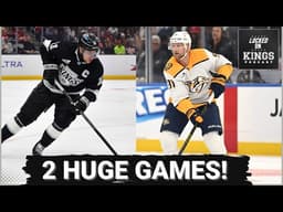 CROSSOVER: The LA Kings face the Nashville Predators in two CRUCIAL games in the West wildcard race