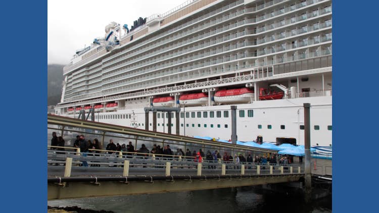 Cruise companies to Alaska are avoiding a popular excursion to Tracy Arm after a massive landslide
