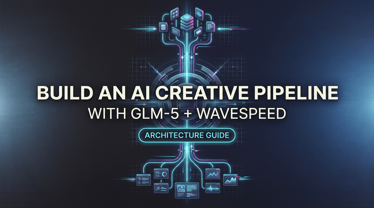 Build an AI Creative Pipeline with GLM-5 + WaveSpeed | WaveSpeedAI Blog