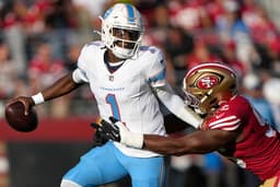 Cam Ward struggled against 49ers' backup D, but Titans ...