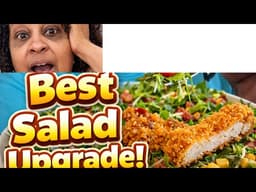 This is the BEST Fried Chicken for Salads 🥰 So Crispy!