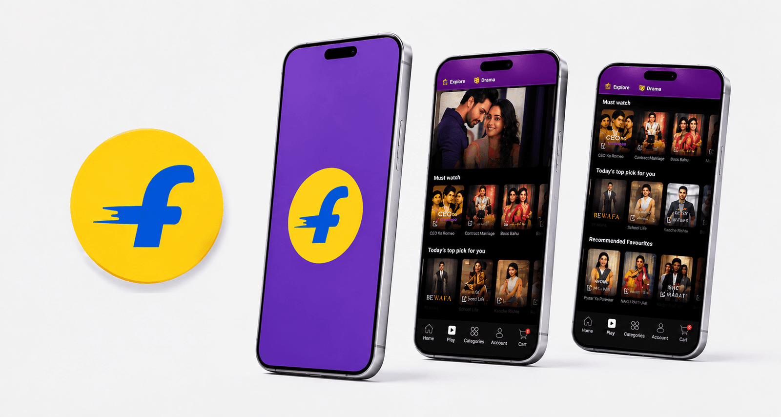 Flipkart Launches Micro Drama Offering on Its Mobile App