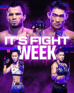 @ufc: IT’S FIGHT WEEK 🇨🇳 #UFCShanghai 

[ SAT AUG 29 | 6amET on @ParamountPlus ] https://t.co/Nsv3X5PzK3