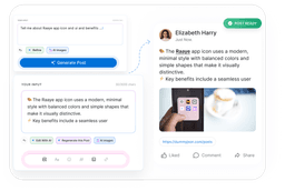 AI Content Creation for LinkedIn - Raaye