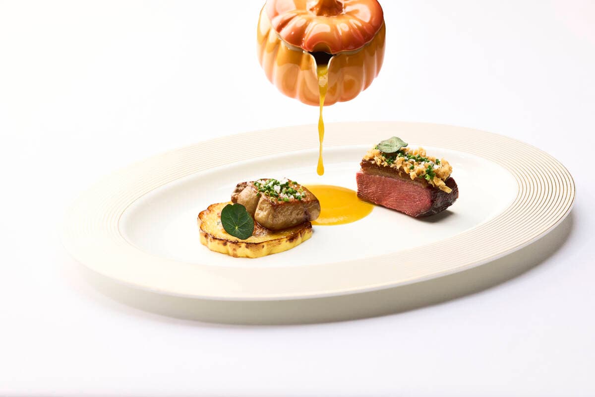 Chef Michael Mina embraces the garden next door at Bellagio