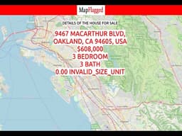 CA,US | Buy house at 9467 Macarthur Blvd, Oakland, CA 94605, USA | Oakland, USA | MapFlagged