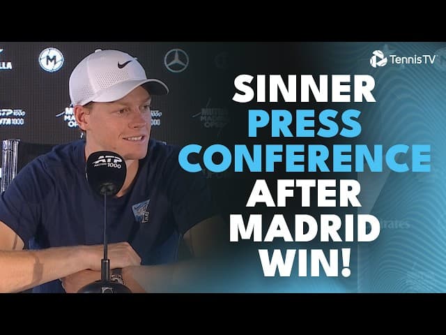 ATP #1: Sinner Madrid 5th straight M1000 d.Zverev, Alcaraz clay+RG/Wimbledon out, youth RG surges