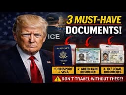 ICE Airport Enforcement 2026 3 Documents Every Immigrant Must Carry