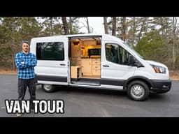 Inside the AWD Transit Built for Full-Time Stealth Van Life