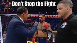 Why wasn't the Ilia Topuria UFC White House fight stopped sooner?