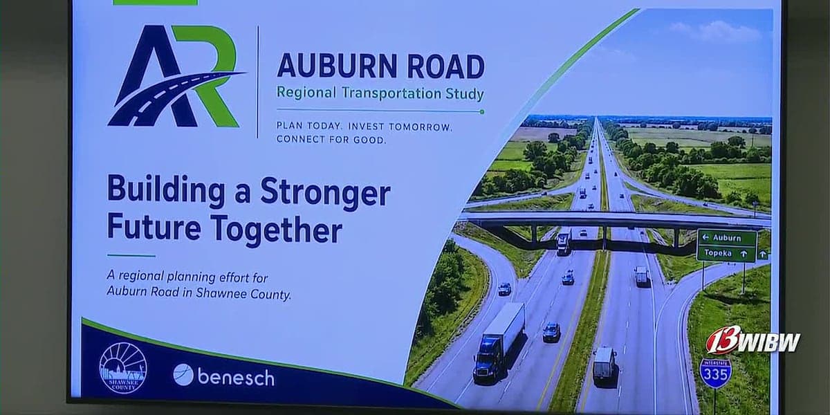 Shawnee Co. leaders learn more about a study exploring potential Auburn Rd. changes