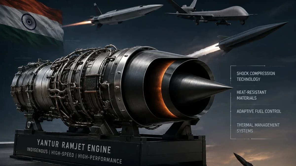 Paninian Aerospace Reveals Ambitious Yantur Ramjet Engine to ...