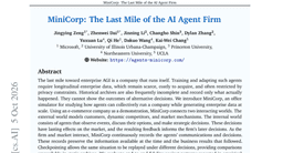 MiniCorp: The Last Mile of the AI Agent Firm