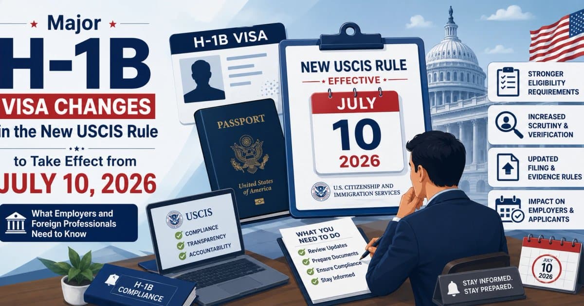 FY2027 H-1B wage-weighted selection, $100k fee block & appeal, DOL IG fraud probe, PERM overhaul, EB-5 deadline, Vance anti-fraud tour, new signature rule