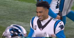 Panthers fans furious with QB after reaction caught on TNF