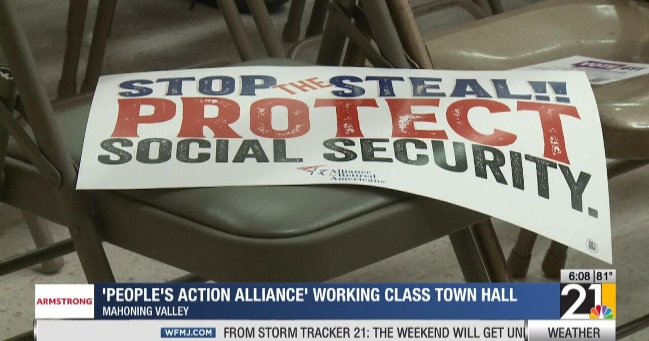 ‘Working Class Town Hall’ focuses on healthcare, Social Security threats