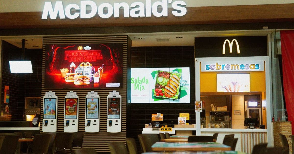 McDonald's aposta em publicidade em totens e novos rumos